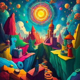 Spectrum Wars: Whose Dimension Is It Anyway? - Text-based game