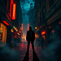 Whose Shadow Is It Anyway? - Text-based game