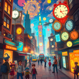 Chronochaos: Who's Timing It Anyway? - Text-based game