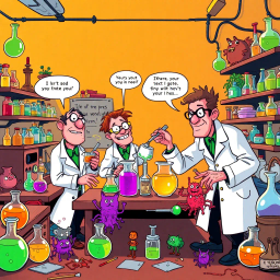 Whose Lab Is It Anyway? - Text-based game