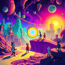 Spectrum Wars: Whose Dimension Is It Anyway? - Text-based game