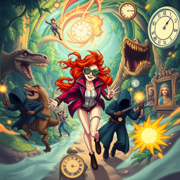 ChronoChase: Whose Time Is It Anyway? - Text-based game