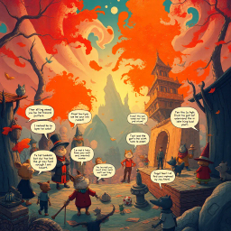 Questception: The Layered Legends - Text-based game