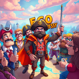 Ego Odyssey: Whose Adventure Is It Anyway? - Text-based game