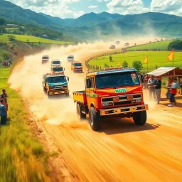 Kei Truck Runner - Text-based game