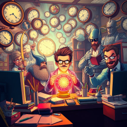 Chrono-Chaotics: Whose Time Is It Anyway? - Text-based game