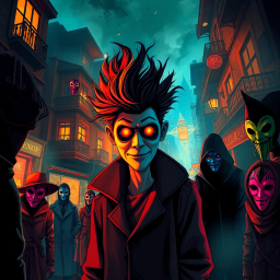 Faces of Fate - Text-based game