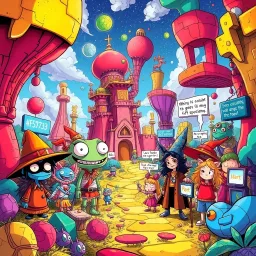 Metaquest: Whose Adventure Is It Anyway? - Text-based game