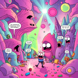 Spectrum Wars: Whose Dimension Is It Anyway? - Text-based game