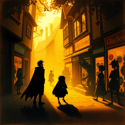 Whose Shadow Is It Anyway? - Text-based game