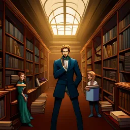 Librarians of the Shadows - Text-based game