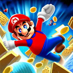 Super Mario: The Cosmic Quest - Text-based game