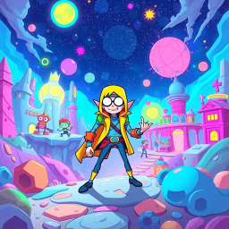 Spectrum Wars: Whose Dimension is it Anyway? - Text-based game