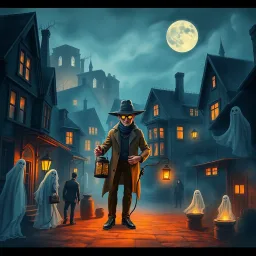 Whose Haunt Is This? - Text-based game
