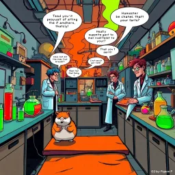 Lab Chaos: Who's Got the Test Tubes?
