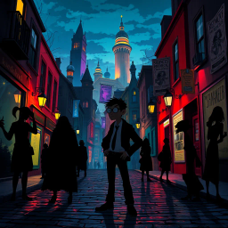 Whose Shadow is it Anyway? - Text-based game