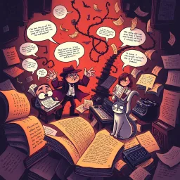 Playful Meta-Narrative Adventure text games