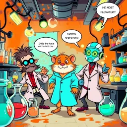 Whose Lab Is It Anyway? - Text-based game