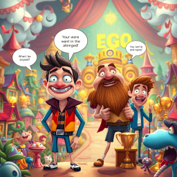 Ego Odyssey: Whose Adventure Is It Anyway? - Text-based game