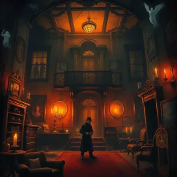 Whose Haunt is This? - Text-based game