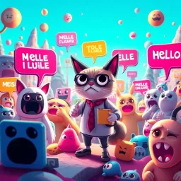 Memeception: Whose Hello Is It Anyway? - Text-based game