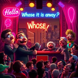 Hello, Whose It Is Anyway? - Text-based game