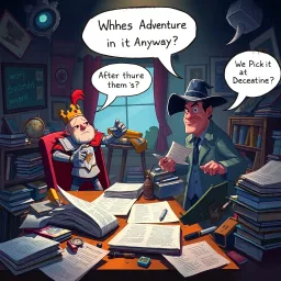 Whose Adventure is it Anyway? - Text-based game