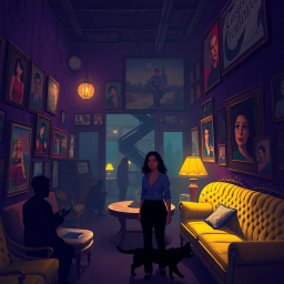 Whose Shadow Is That? - Text-based game