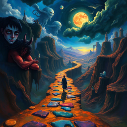 Nightmare Chronicles: Who's Dreaming This? - Text-based game