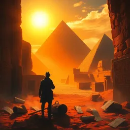 Secrets of the Nile - Text-based game