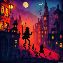 Whose Shadow Is That? - Text-based game