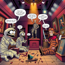 Relic Ruckus: Whose Is It Anyway? - Text-based game