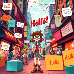 Whose Hello is it, Anyway? - Text-based game