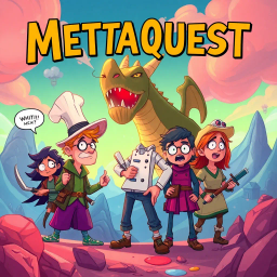 Metaquest: Whose Adventure is It Anyway? - Text-based game
