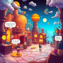Quest Conundrum: The Meta Chronicles - Text-based game