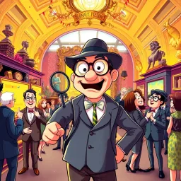 Whose Thief Is It Anyway? - Text-based game