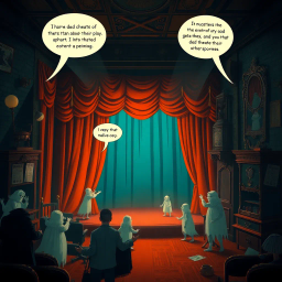 Whose Ghost is it Anyway? - Text-based game