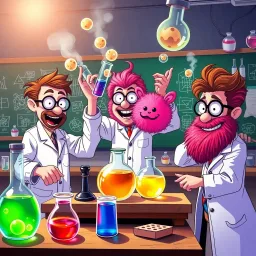 Whose Lab is it Anyway? - Text-based game