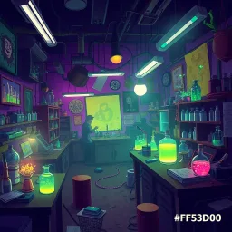 Whose Lab Is It Anyway? - Text-based game