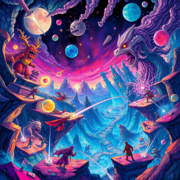 Spectrum Wars: Whose Dimension Is It Anyway? - Text-based game