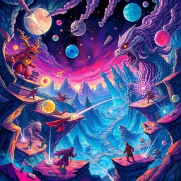 Spectrum Wars: Whose Dimension Is It Anyway? - Text-based game