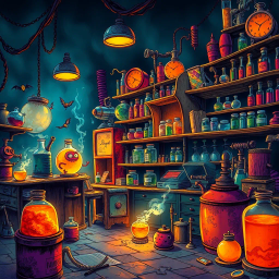 Whose Lab Is It Anyway? - Text-based game