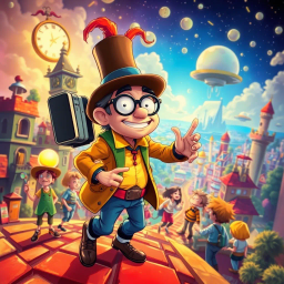 Chrono-Caper: Prophecy's Prank - Text-based game
