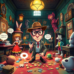 Whose Is It Anyway? - Text-based game