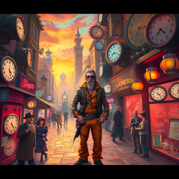 Chrono Crisis: Whose Time Is It Anyway? - Text-based game
