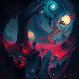 Nightmare Chronicles: Who's Dreaming This? - Text-based game