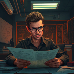 The T-Distribution Chronicles - Text-based game