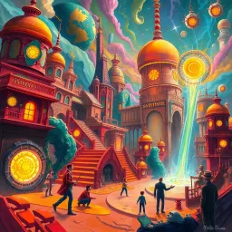 Spectrum Wars: Whose Dimension Is It Anyway? - Text-based game