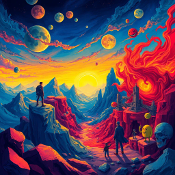 Spectrum Wars: Whose Dimension Is It Anyway? - Text-based game