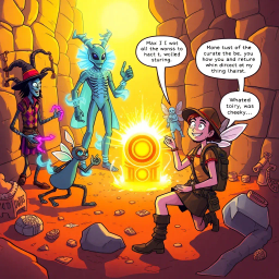Relic Rumble: Whose Is It Anyway? - Text-based game